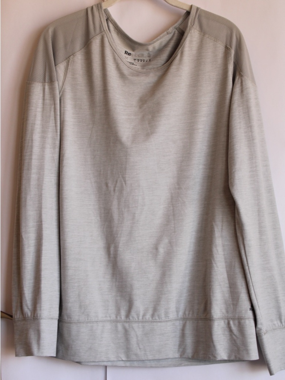 Reebok Light Gray Athletic Tank Top